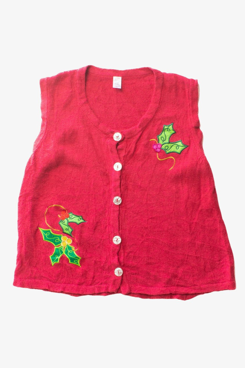 Red Ugly Christmas Vest 63478