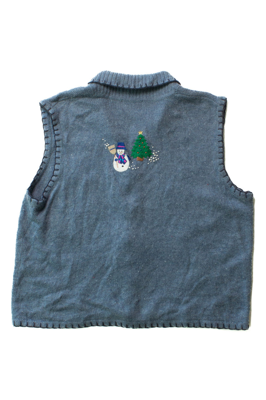 Blue Ugly Christmas Vest 63480