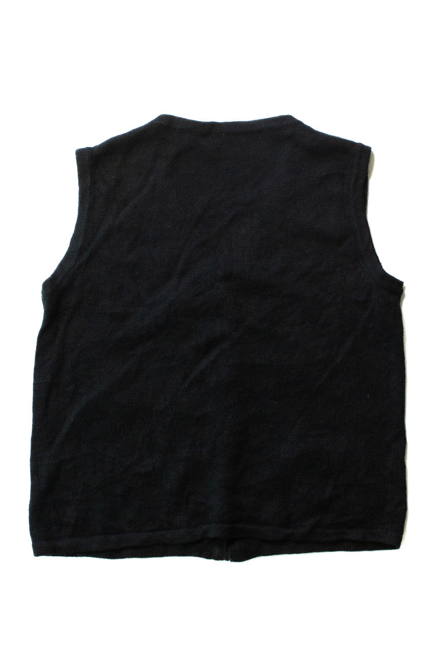 Black Ugly Christmas Vest 63484