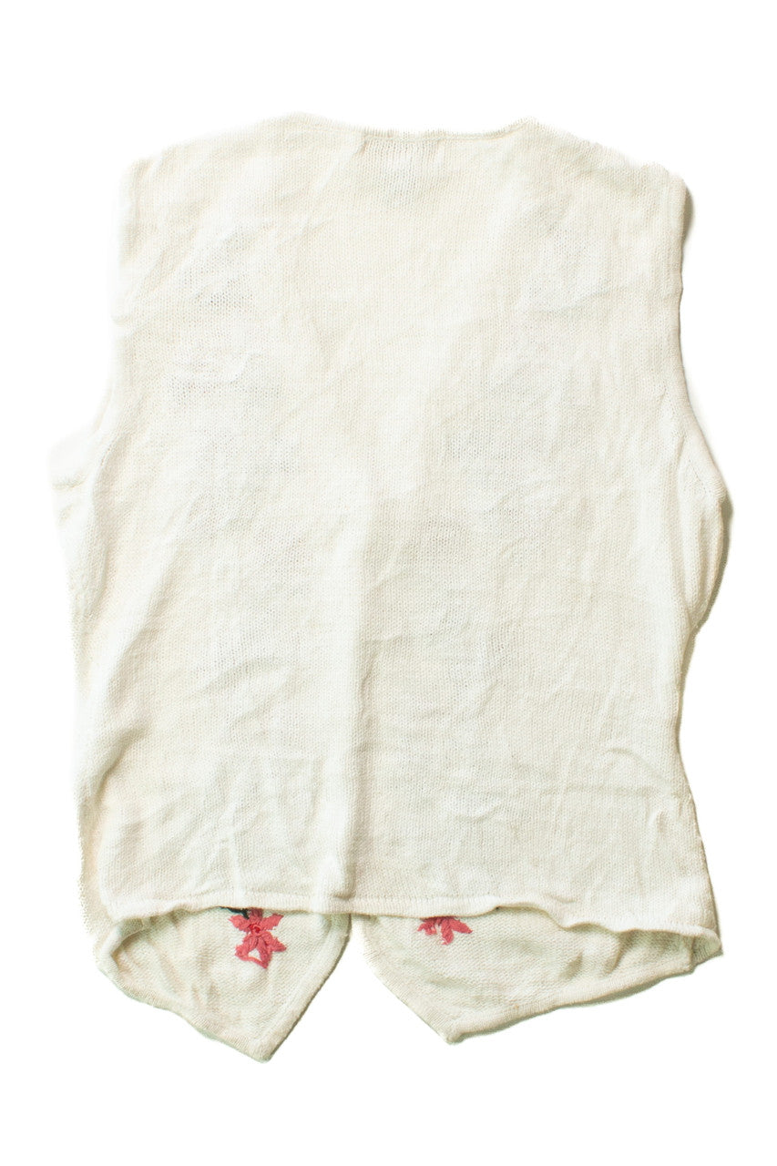 White Ugly Christmas Vest 63491