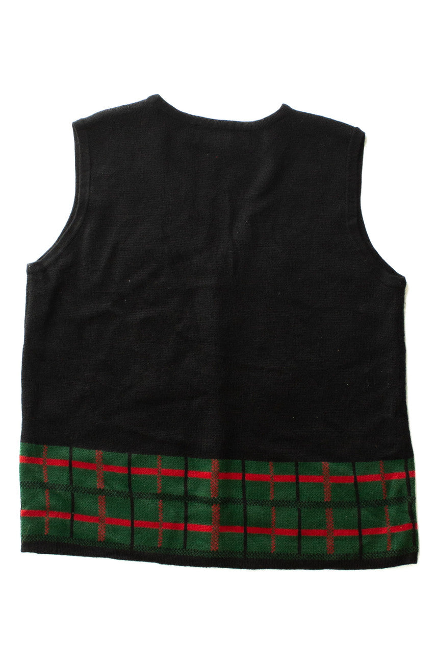 Black Ugly Christmas Vest 63506