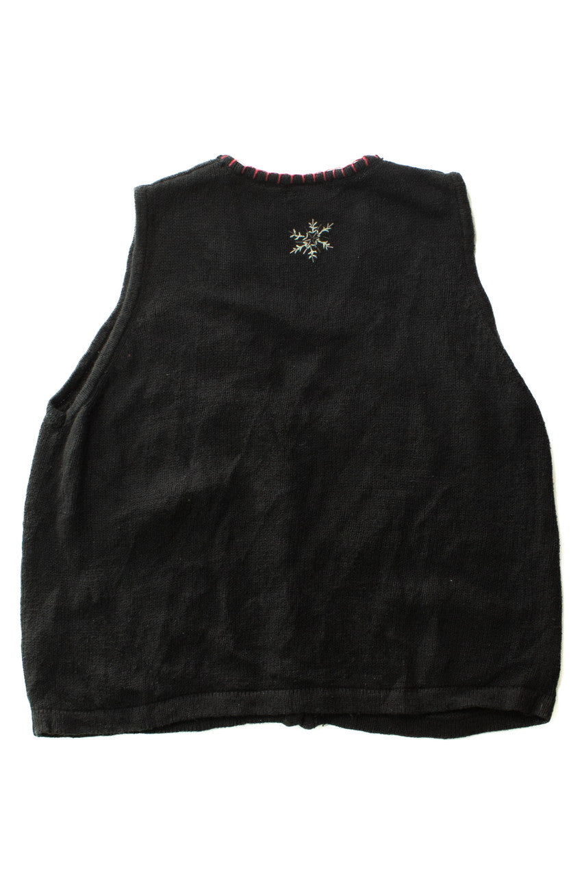 Black Ugly Christmas Vest 63507