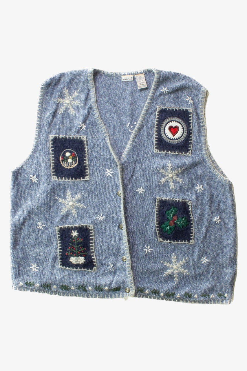 Blue Ugly Christmas Vest 63510