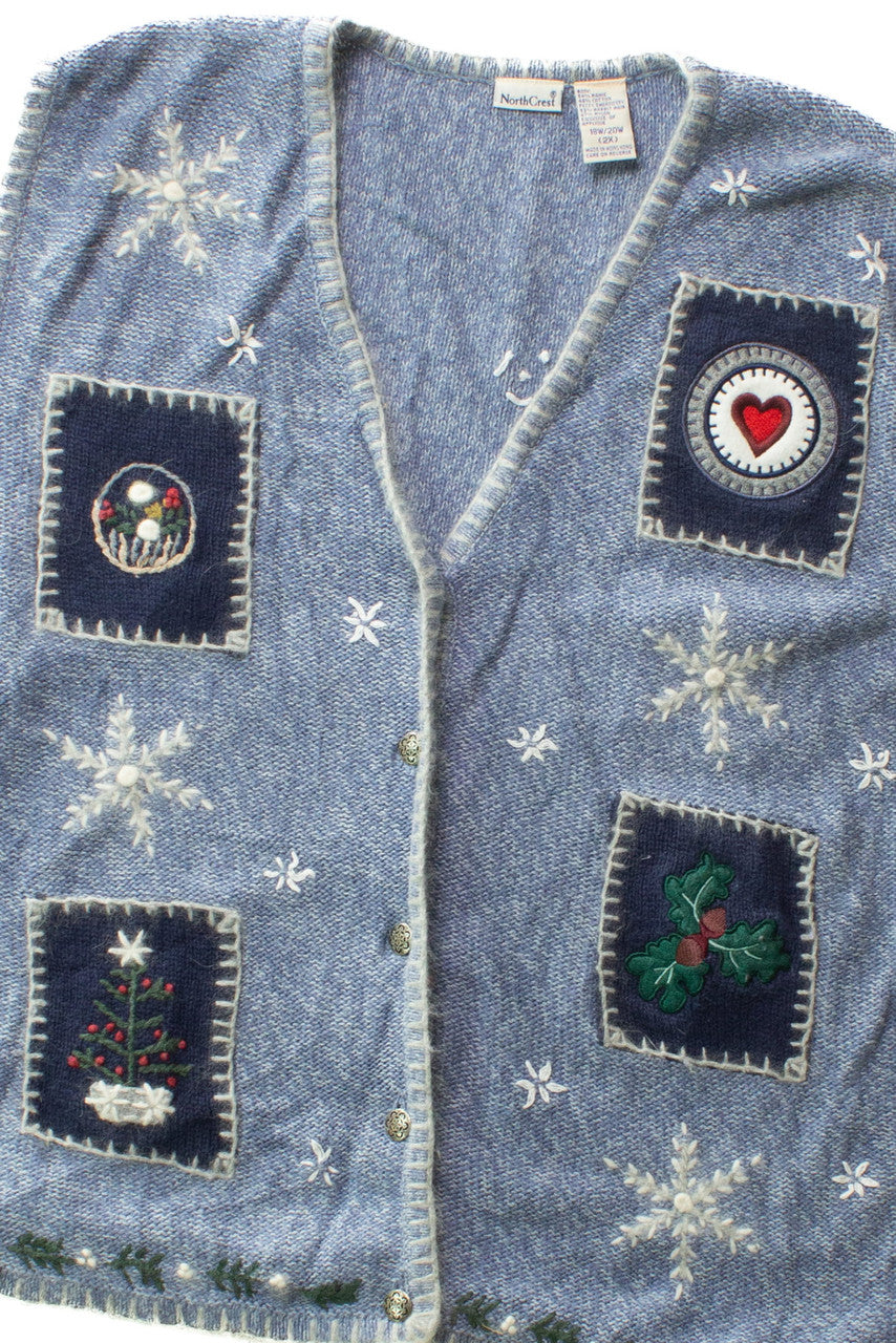 Blue Ugly Christmas Vest 63510