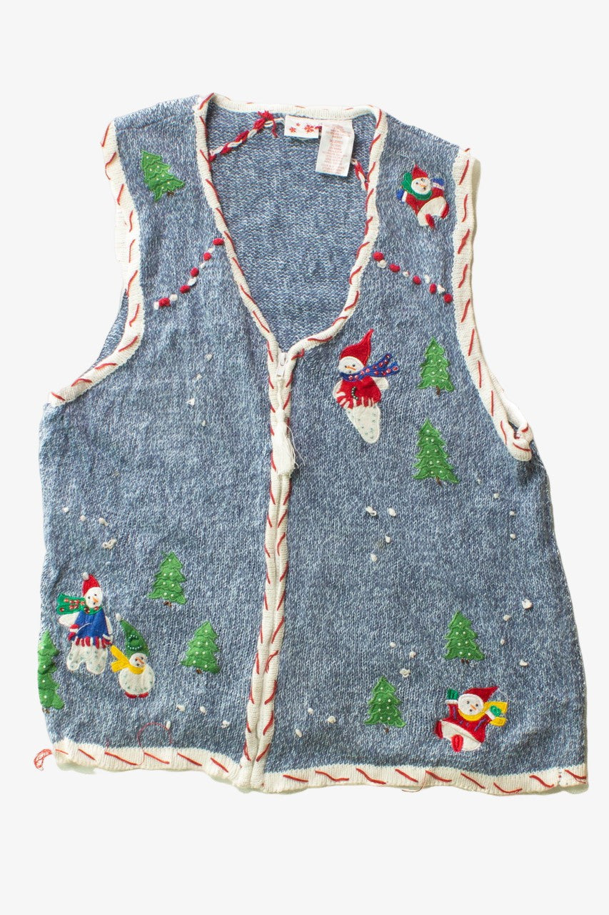 Blue Ugly Christmas Vest 63515