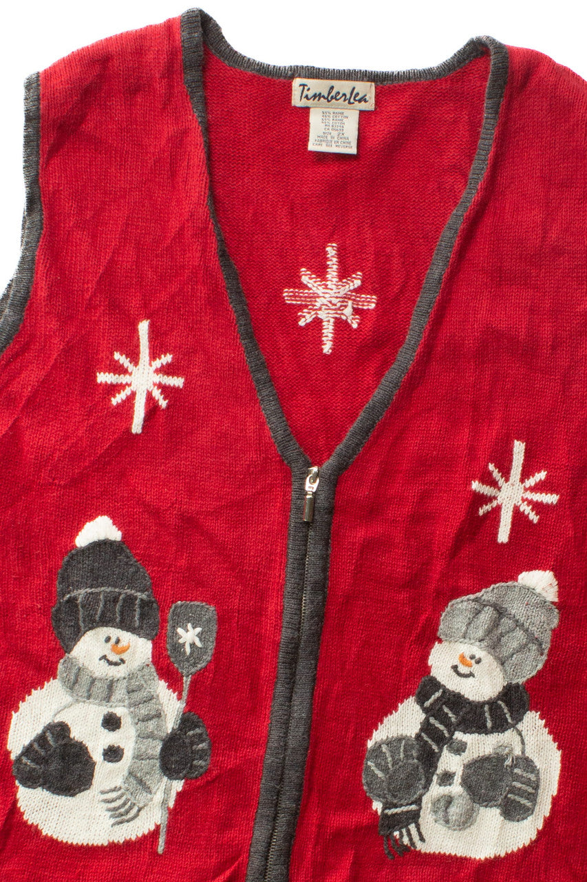 Red Ugly Christmas Vest 63525