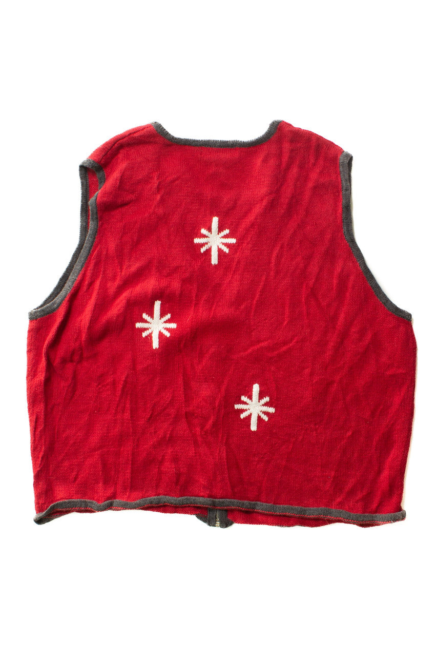 Red Ugly Christmas Vest 63525