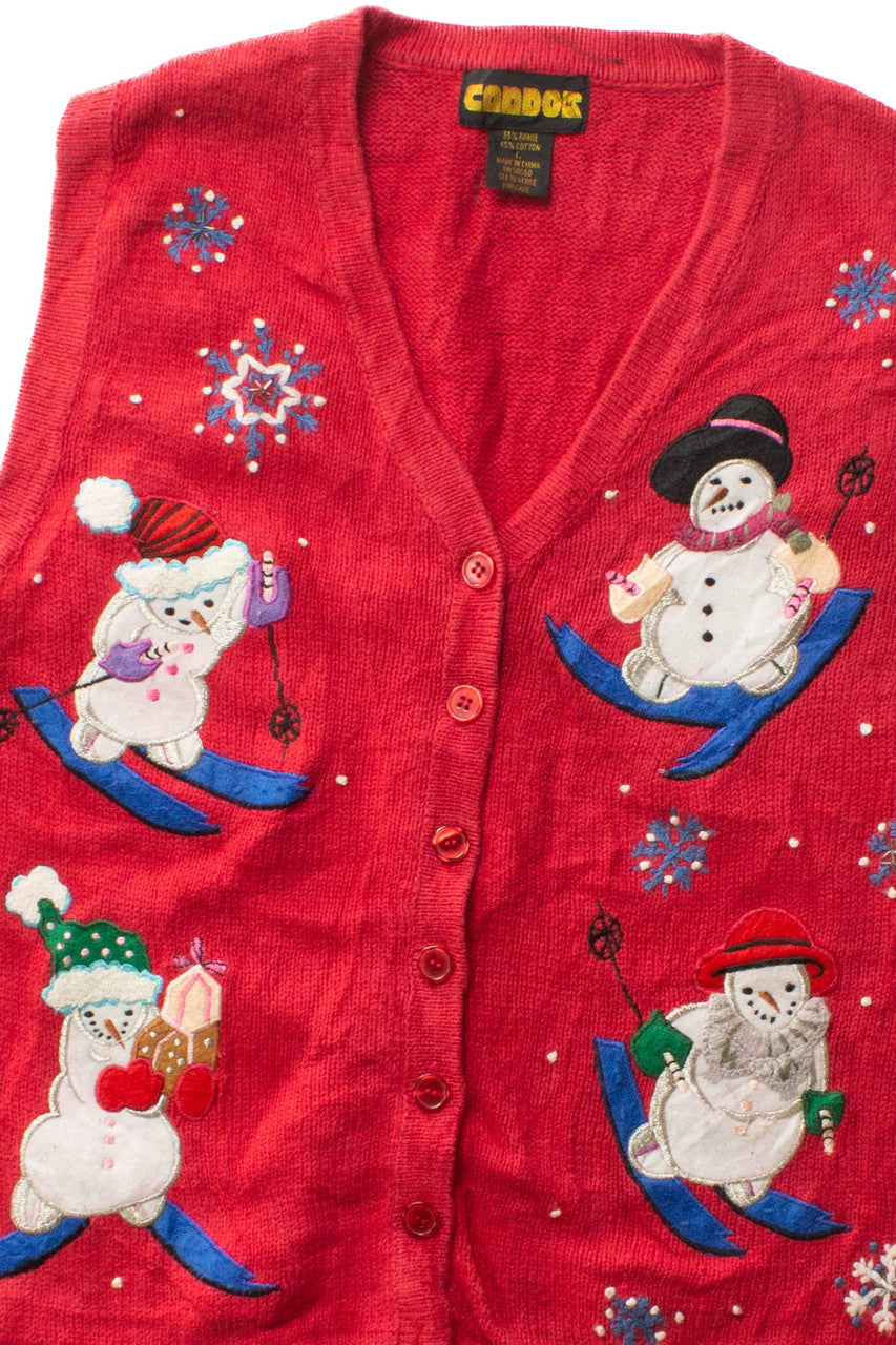 Red Ugly Christmas Vest 63530