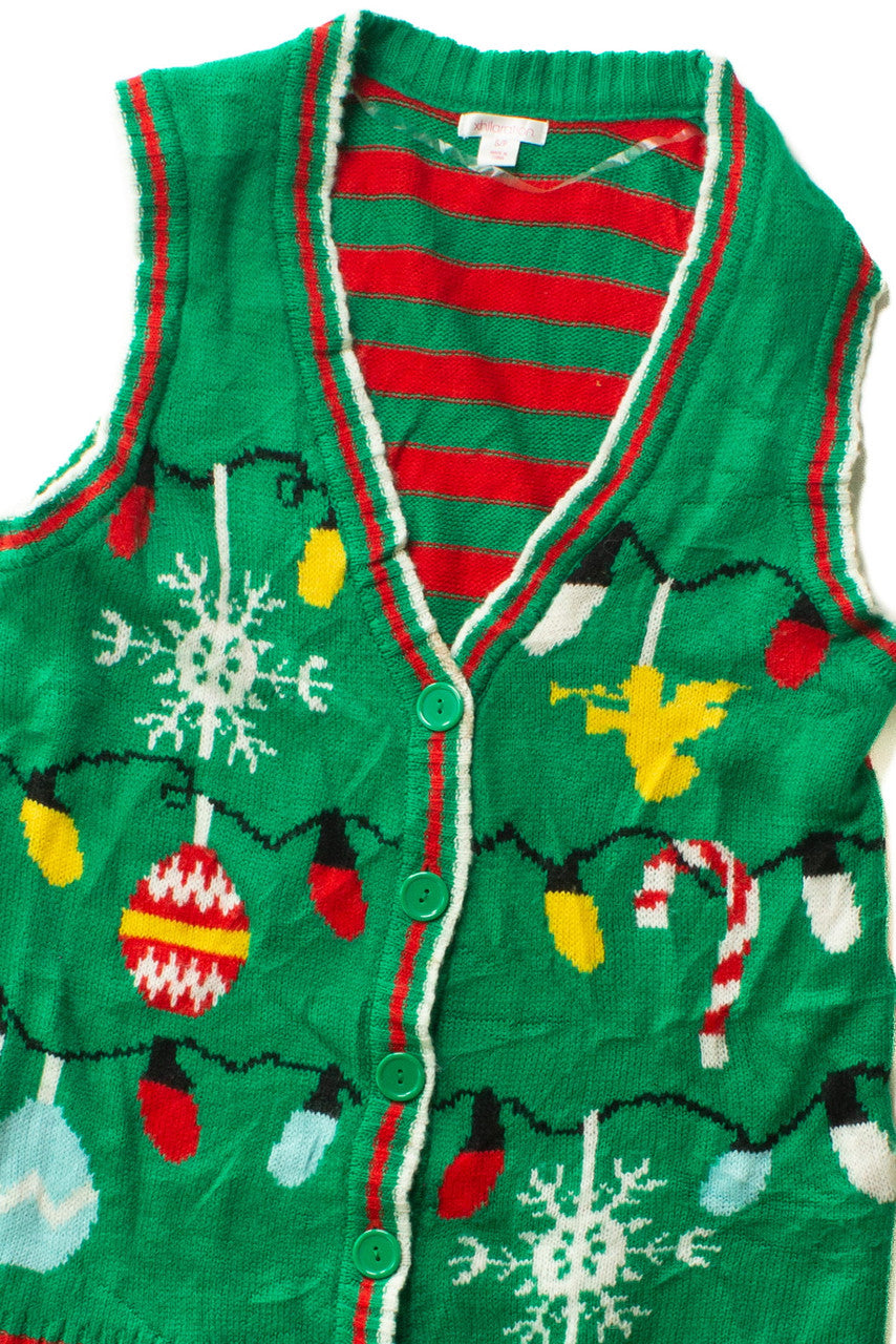 Green Ugly Christmas Vest 63539