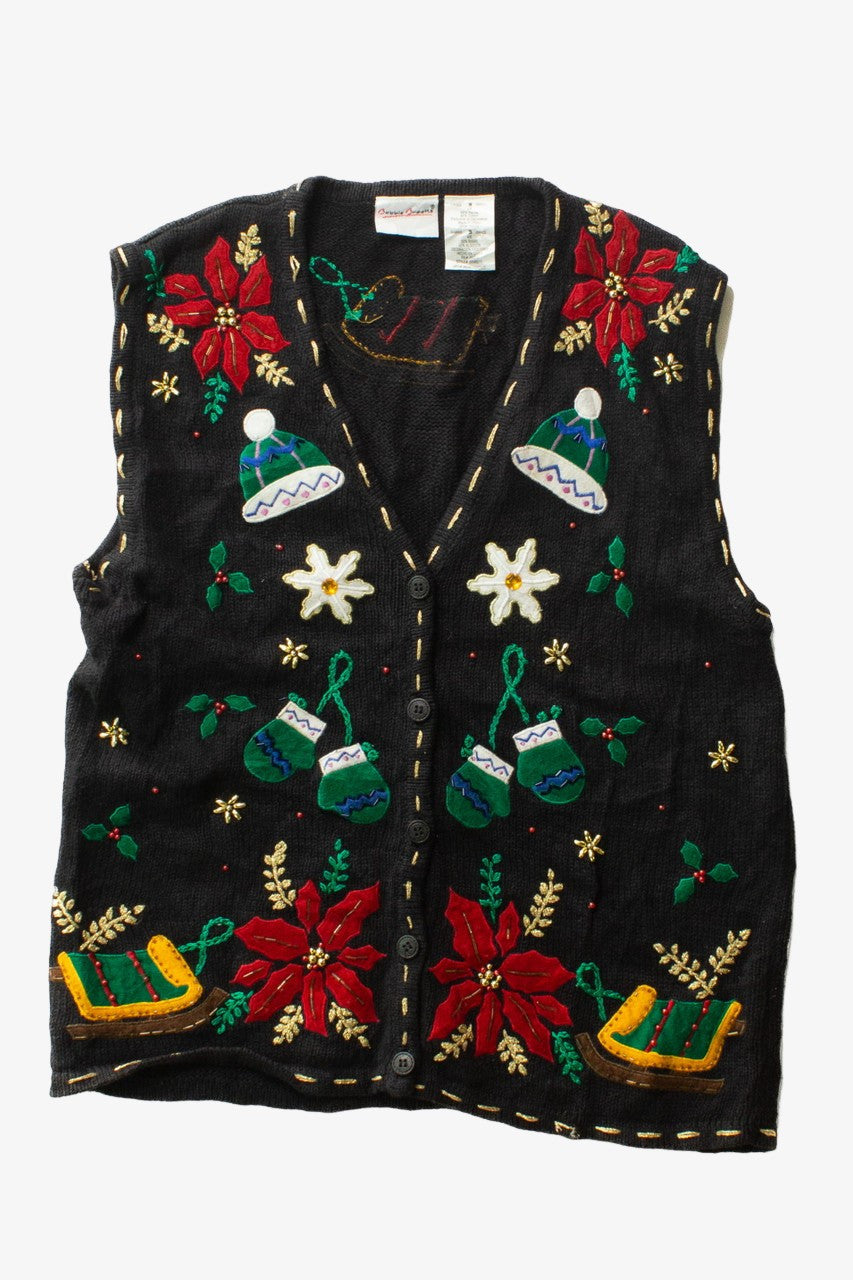 Black Ugly Christmas Vest 63540