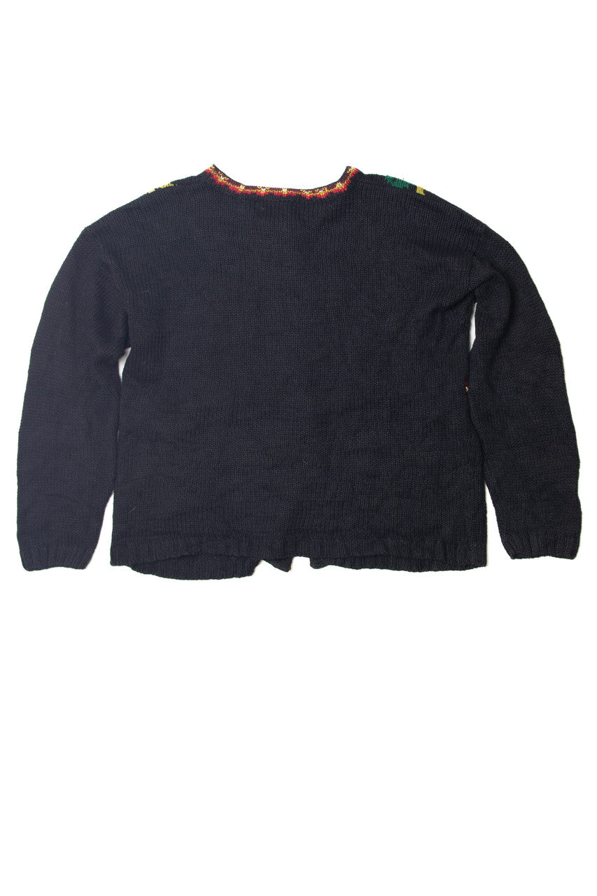 Black Ugly Christmas Sweater 63548