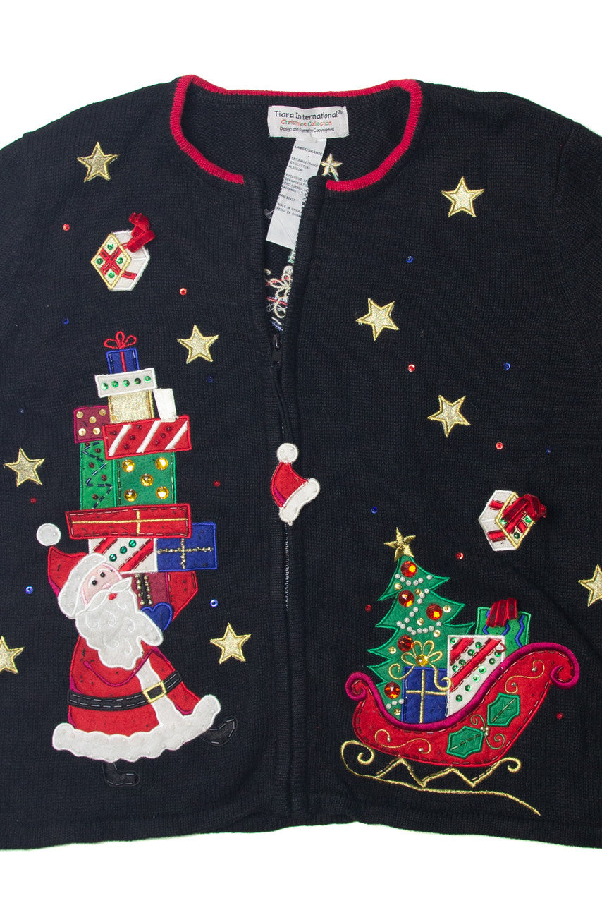 Black Ugly Christmas Sweater 63560