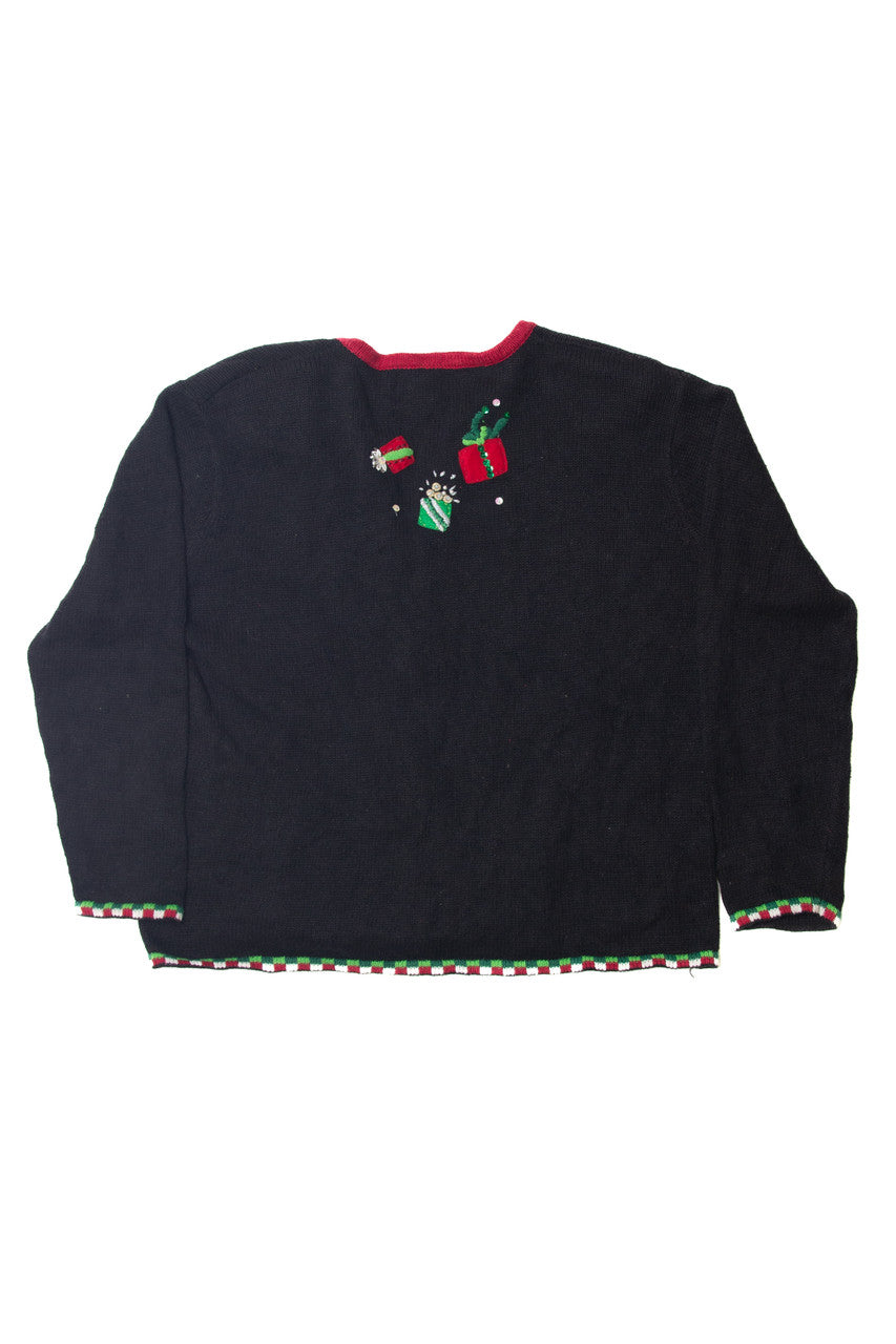 Black Ugly Christmas Sweater 63568