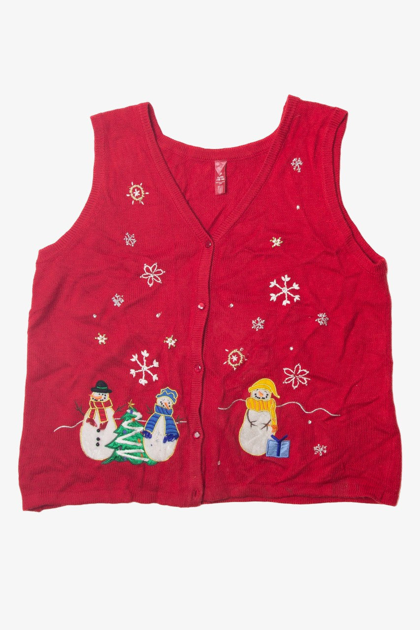 Red Ugly Christmas Vest 63572