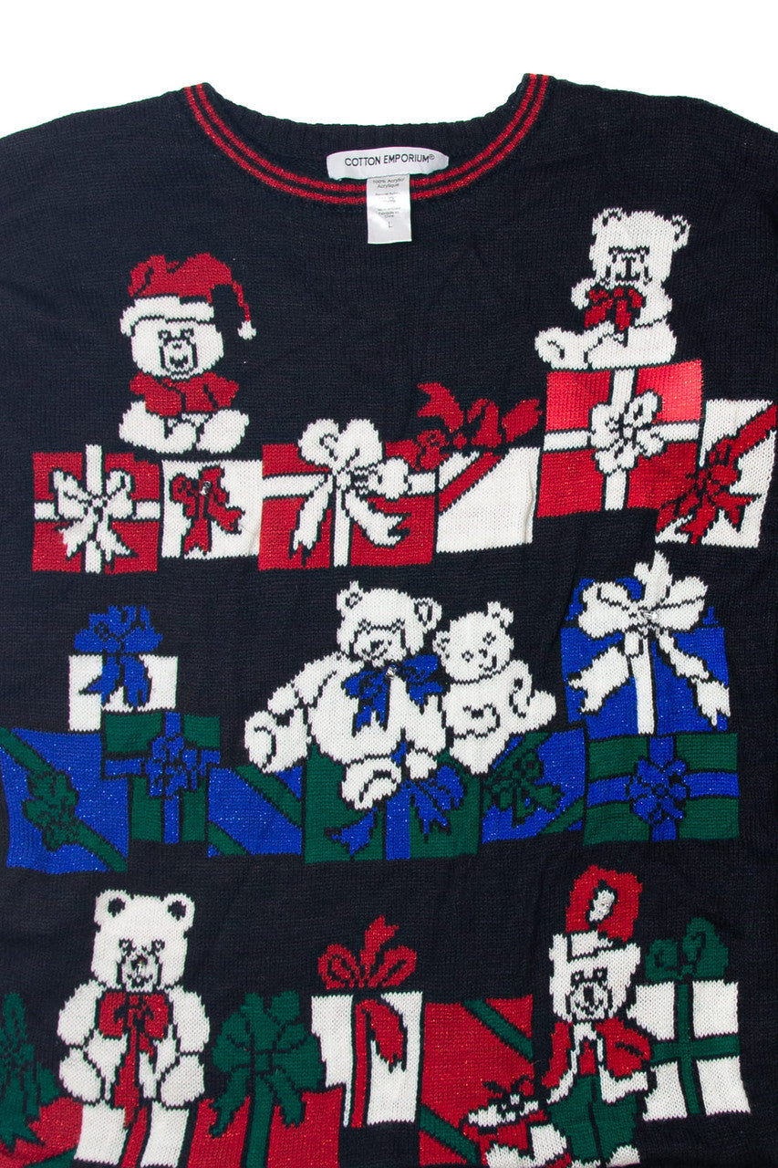 Black Ugly Christmas Sweater 63580