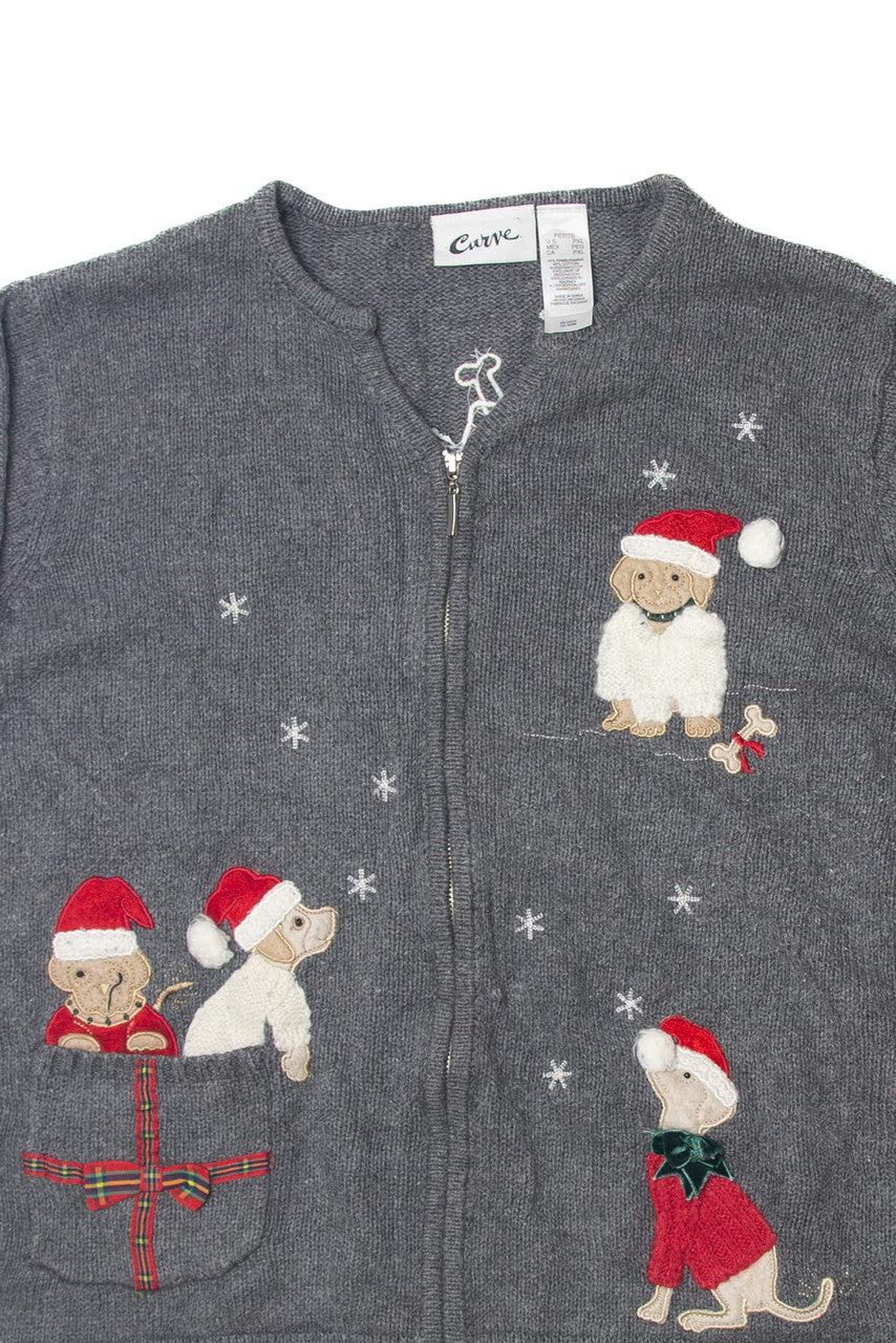 Gray Ugly Christmas Sweater 63581