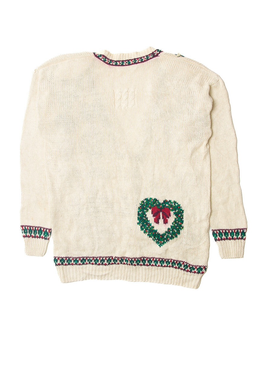 White Ugly Christmas Sweater 63629