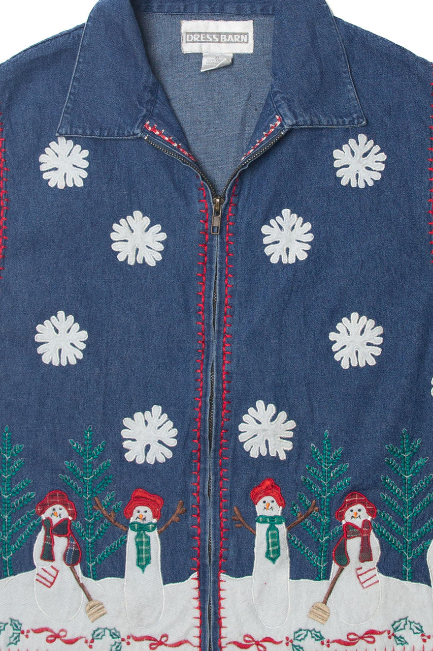 Blue Ugly Christmas Vest 63633