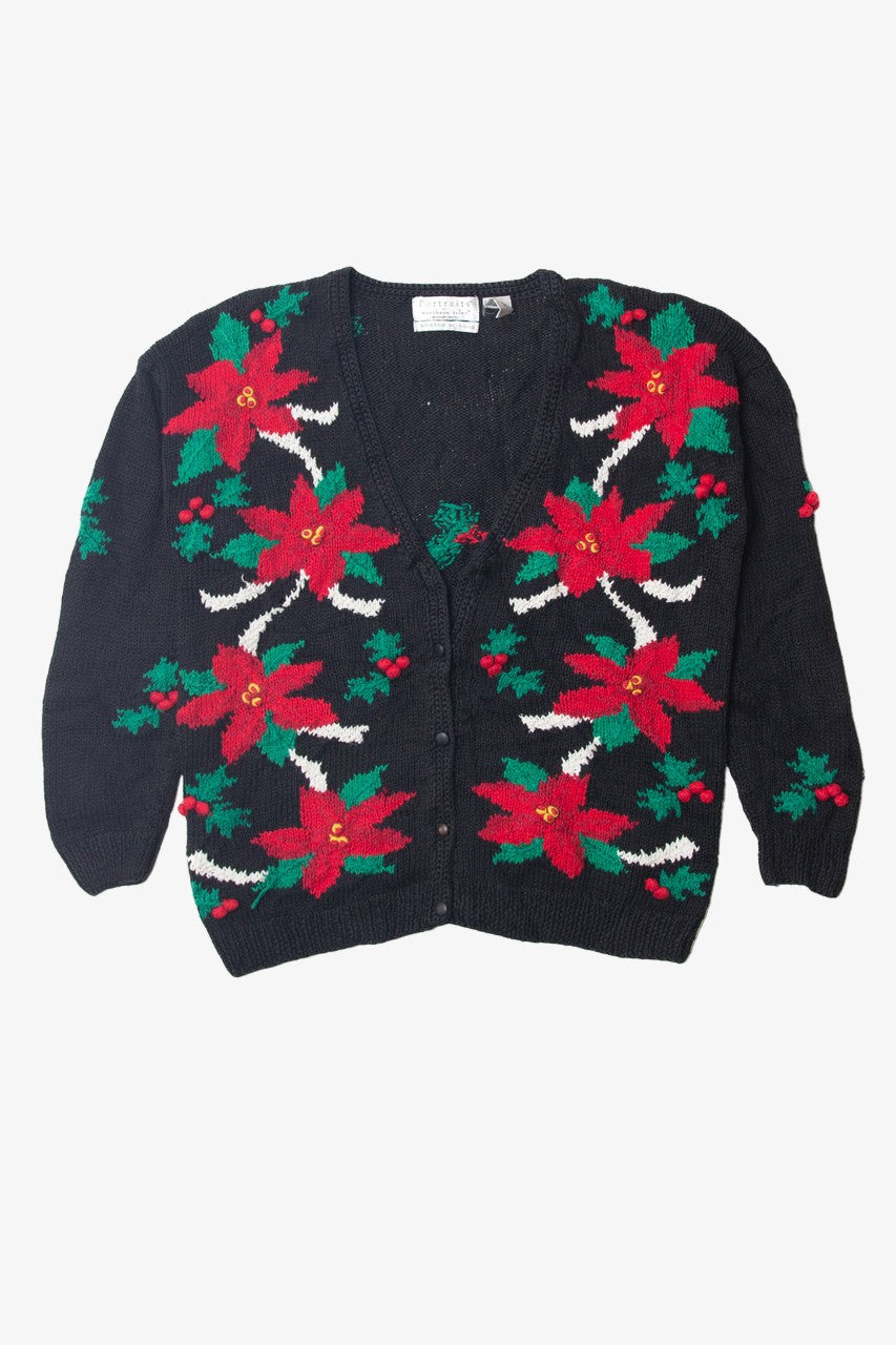 Black Ugly Christmas Cardigan 63639