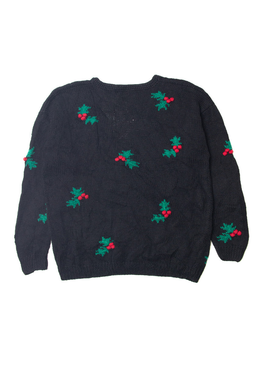 Black Ugly Christmas Cardigan 63639