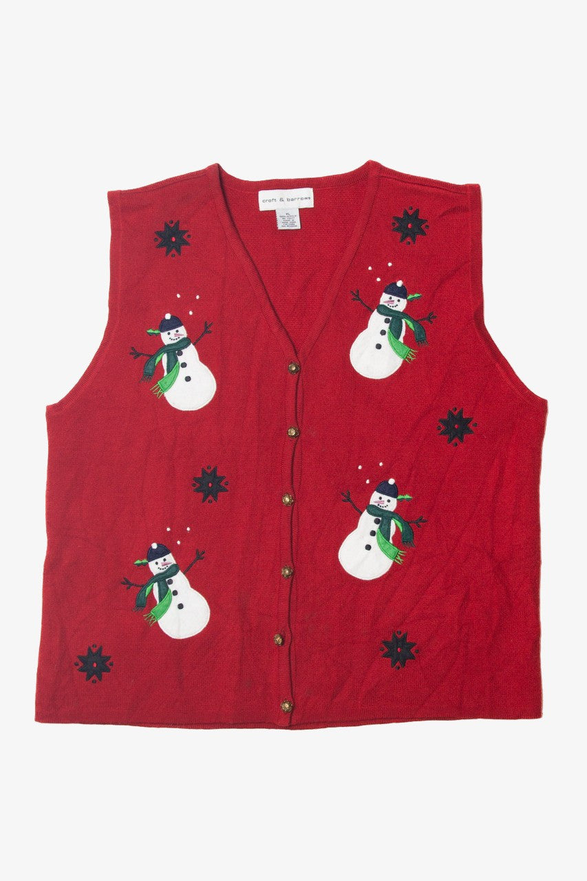 Red Ugly Christmas Vest 63647