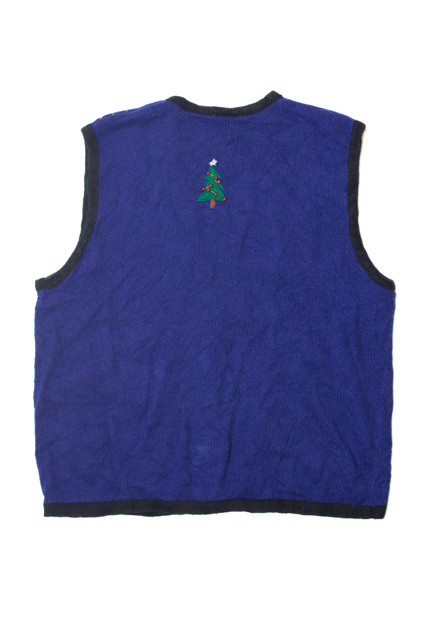 Blue Ugly Christmas Vest 63648