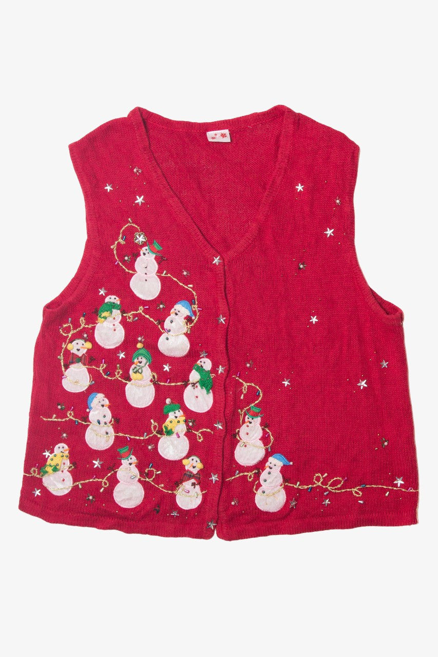 Red Ugly Christmas Vest 63650