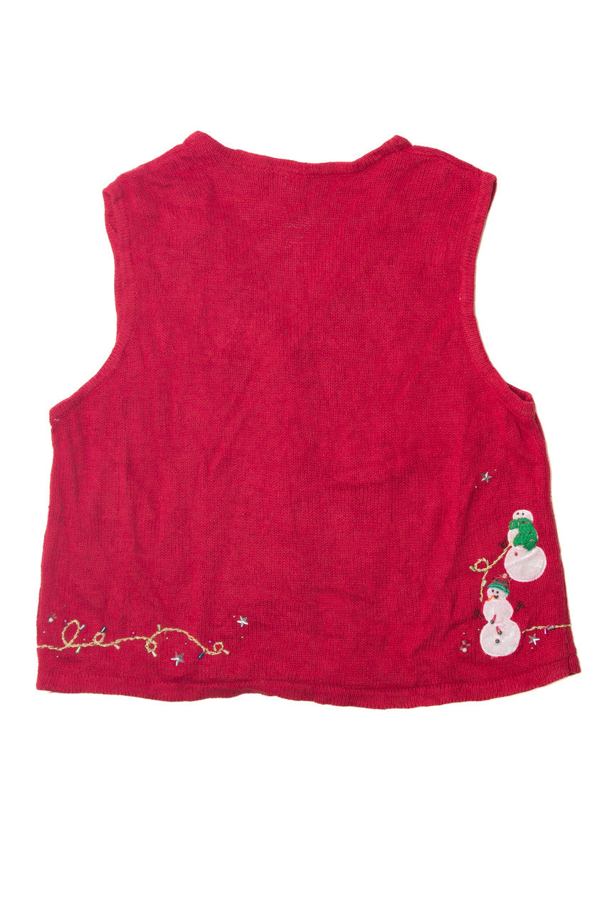 Red Ugly Christmas Vest 63650