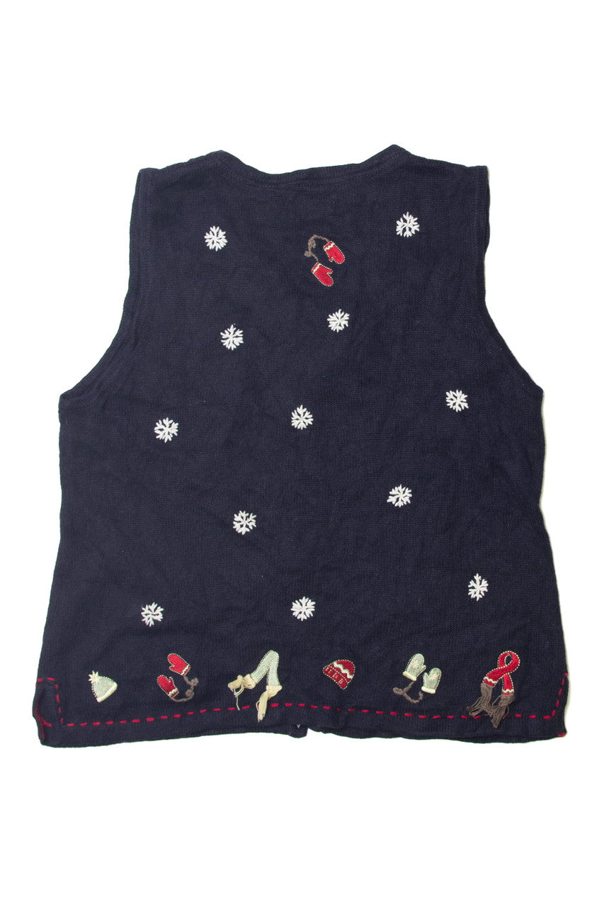 Black Ugly Christmas Vest 63658