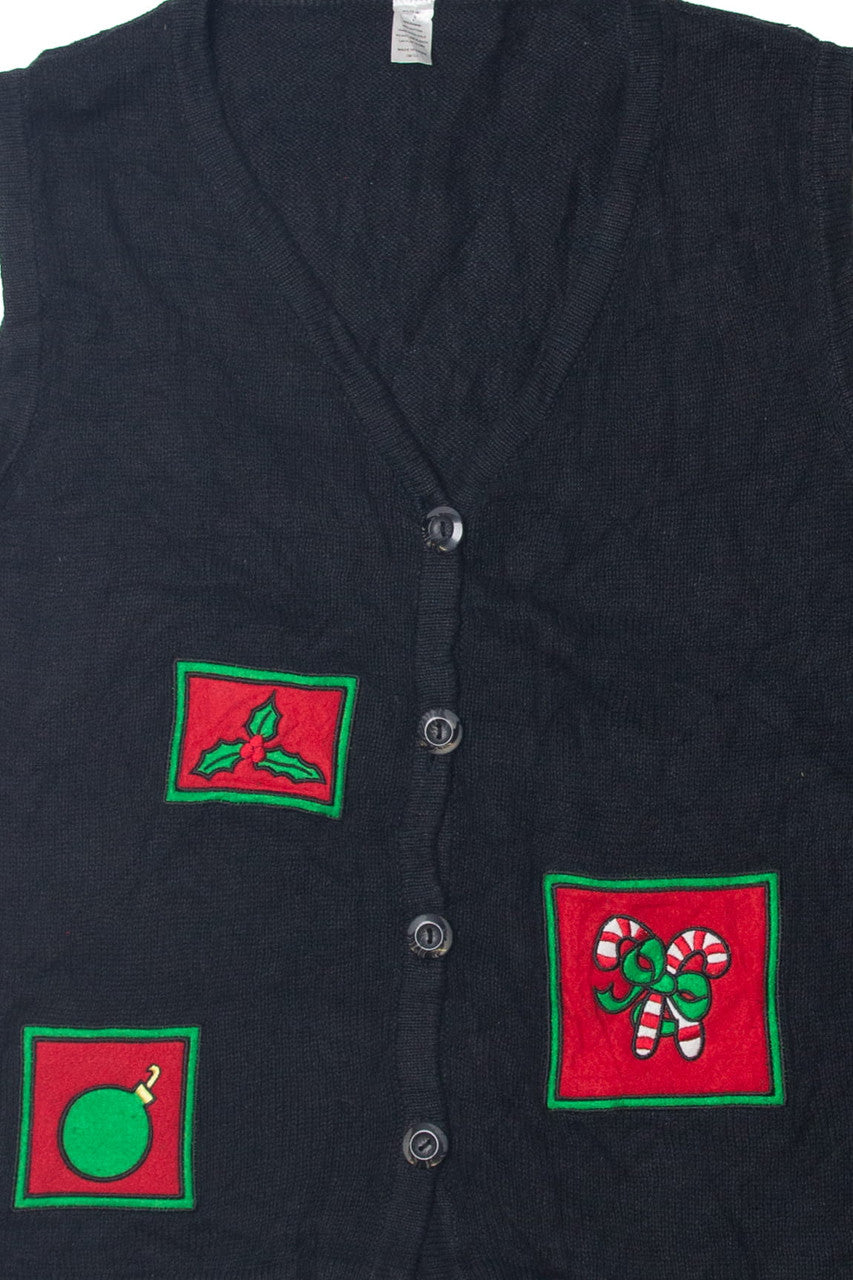 Black Ugly Christmas Sweater 63669