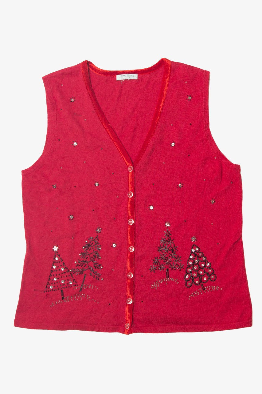Red Ugly Christmas Vest 63673