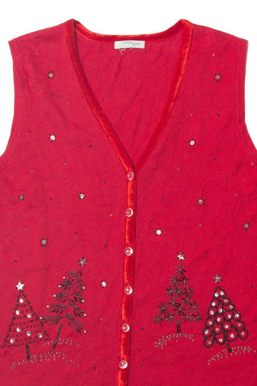 Red Ugly Christmas Vest 63673