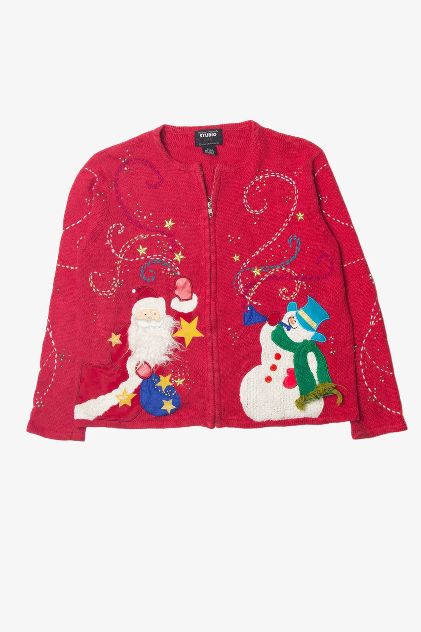 Red Ugly Christmas Cardigan 63678