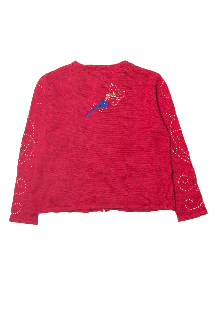 Red Ugly Christmas Cardigan 63678