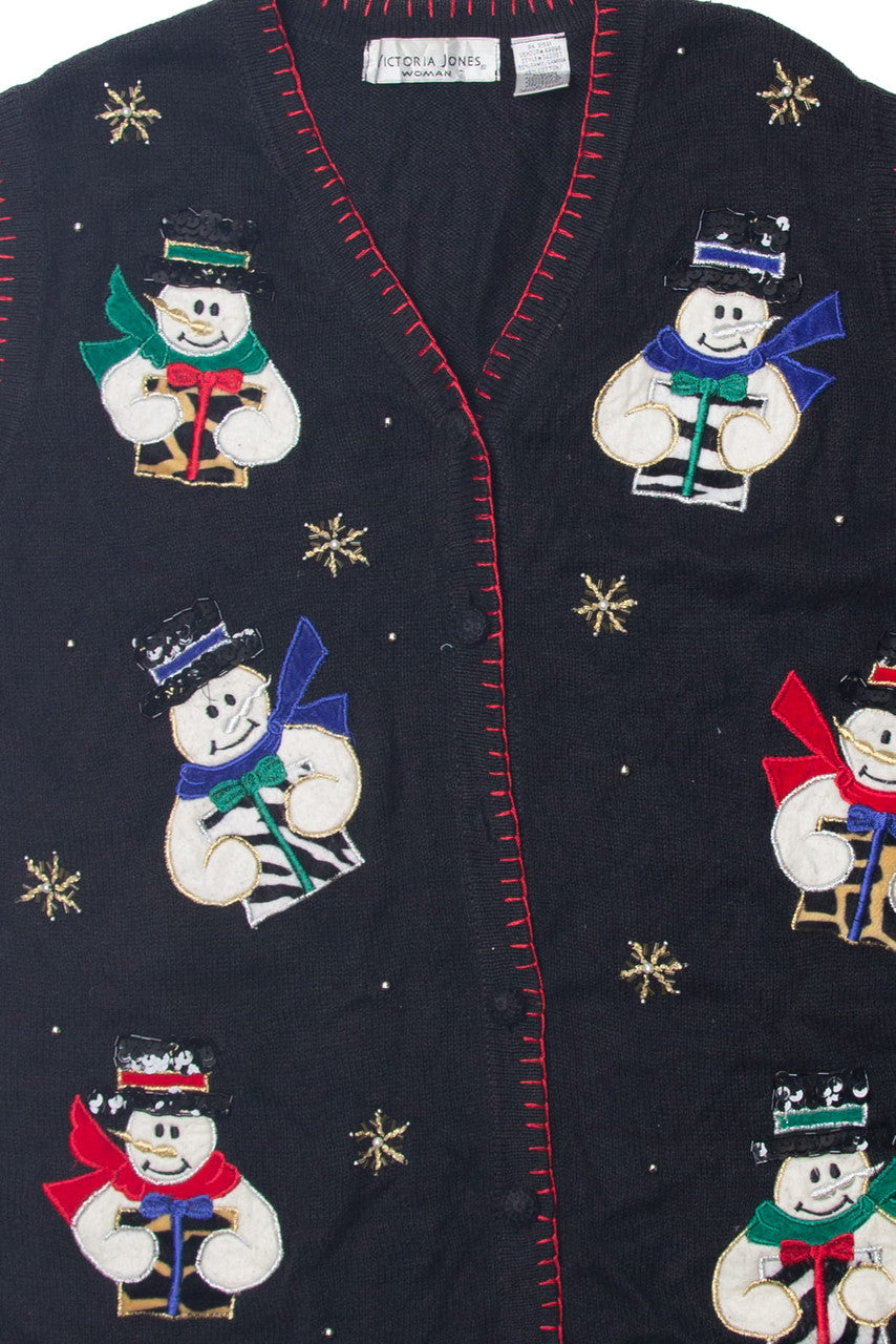 Black Ugly Christmas Vest 63690