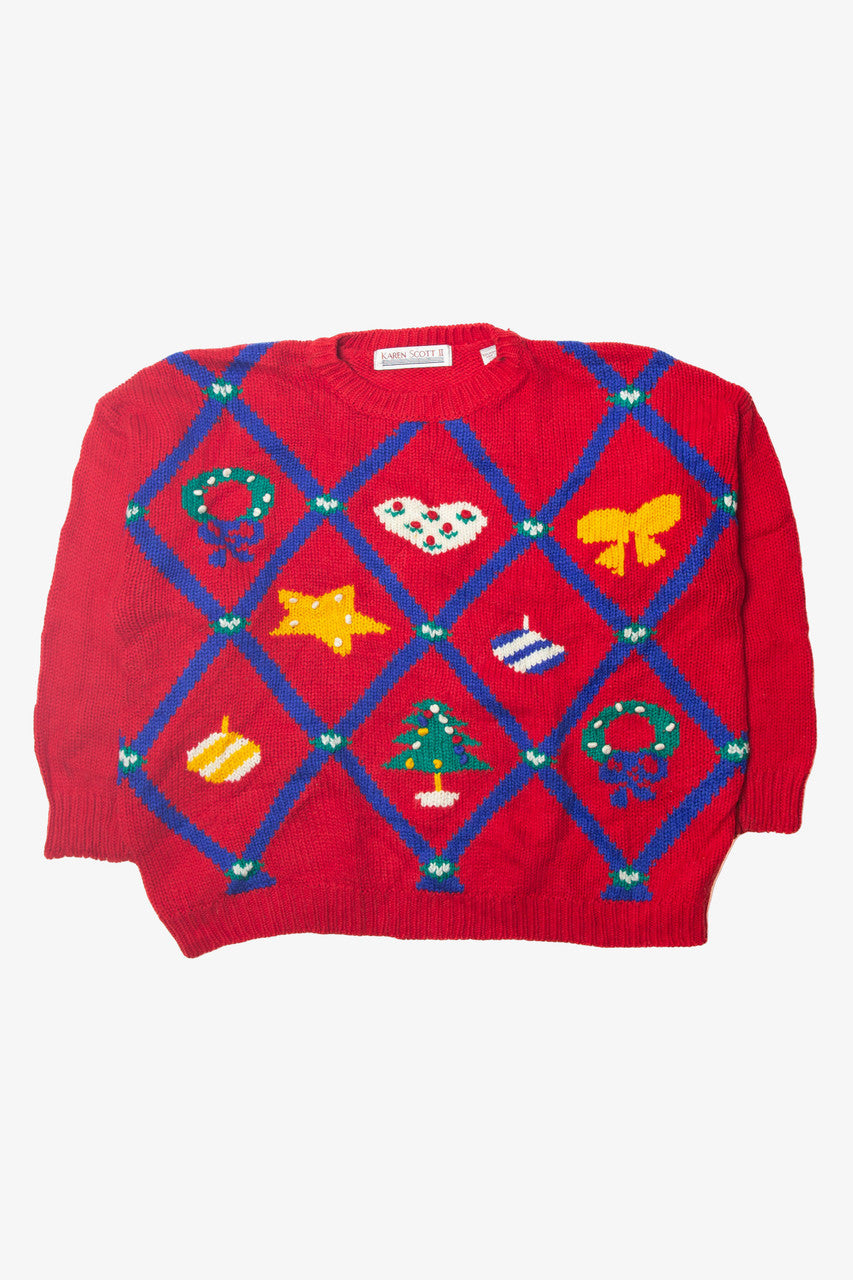 Red Ugly Christmas Sweater 63777