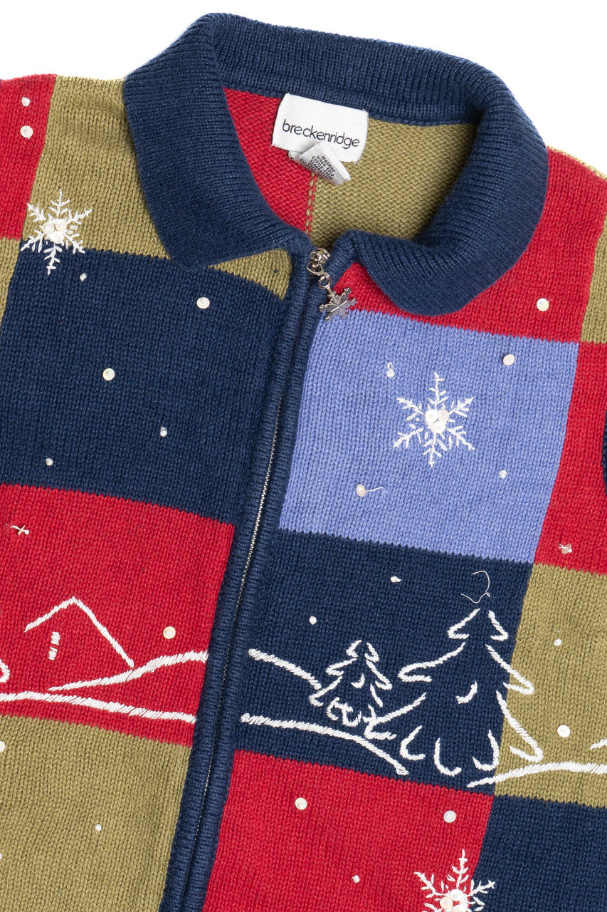 Color Block Ugly Christmas Vest 63800