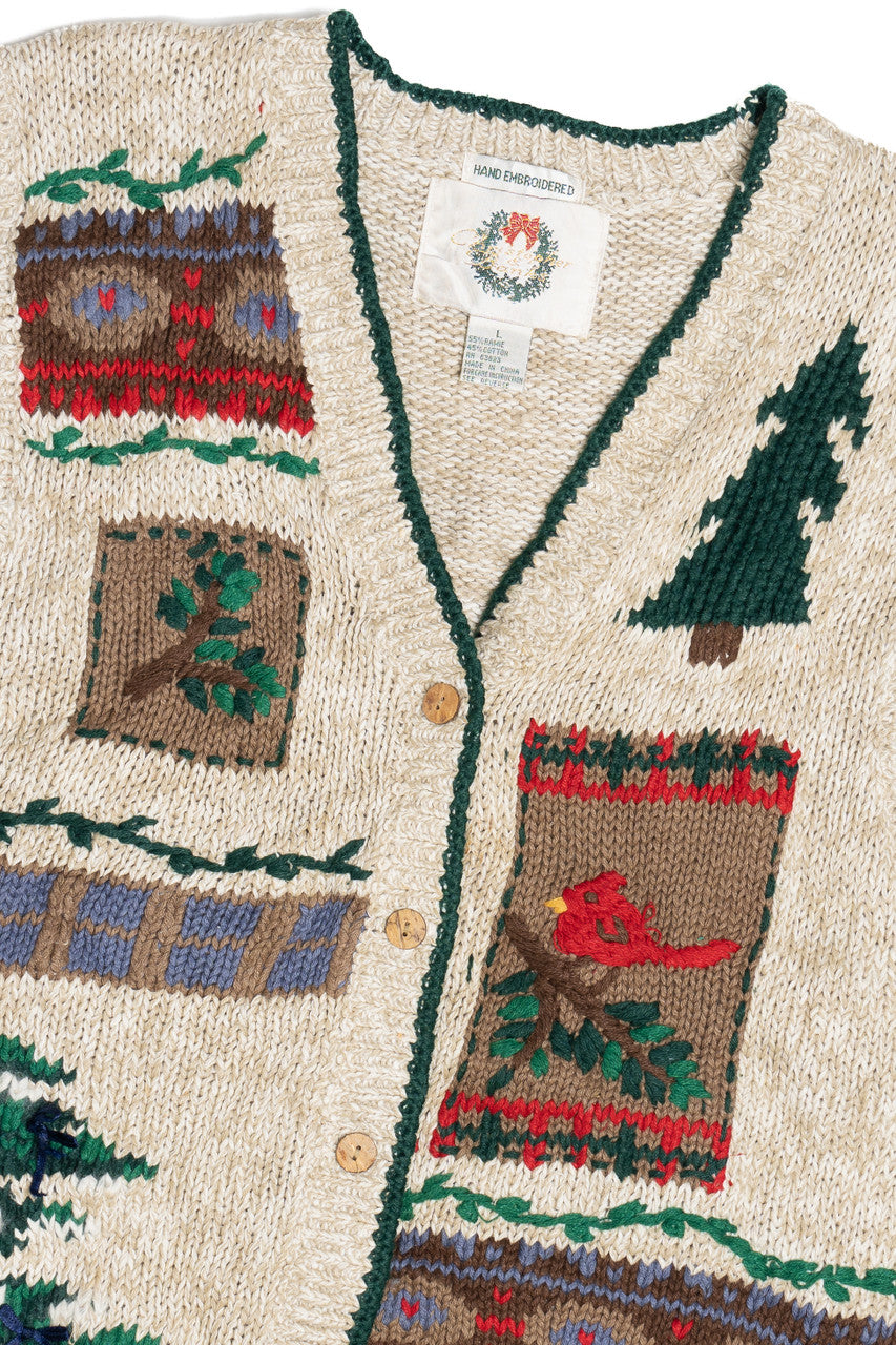Rustic Woodsy Ugly Christmas Vest 63807