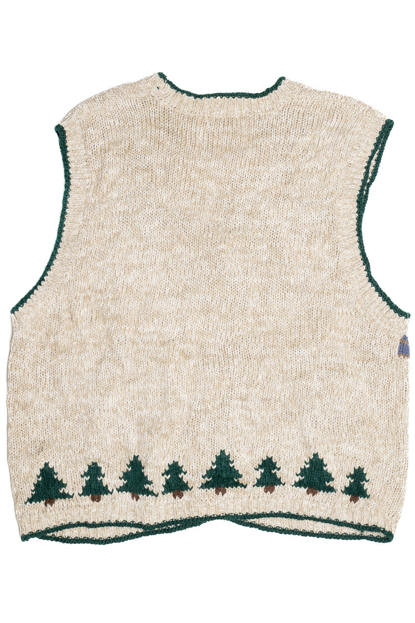 Rustic Woodsy Ugly Christmas Vest 63807