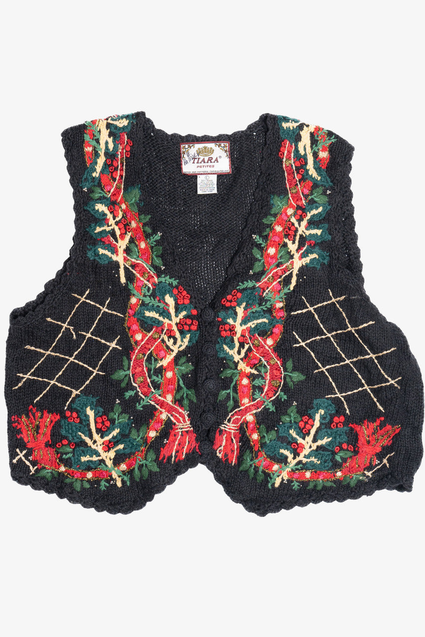 Black Ugly Christmas Vest 63808