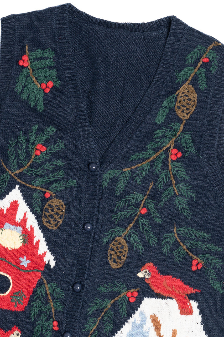 Blue Ugly Christmas Vest 63810