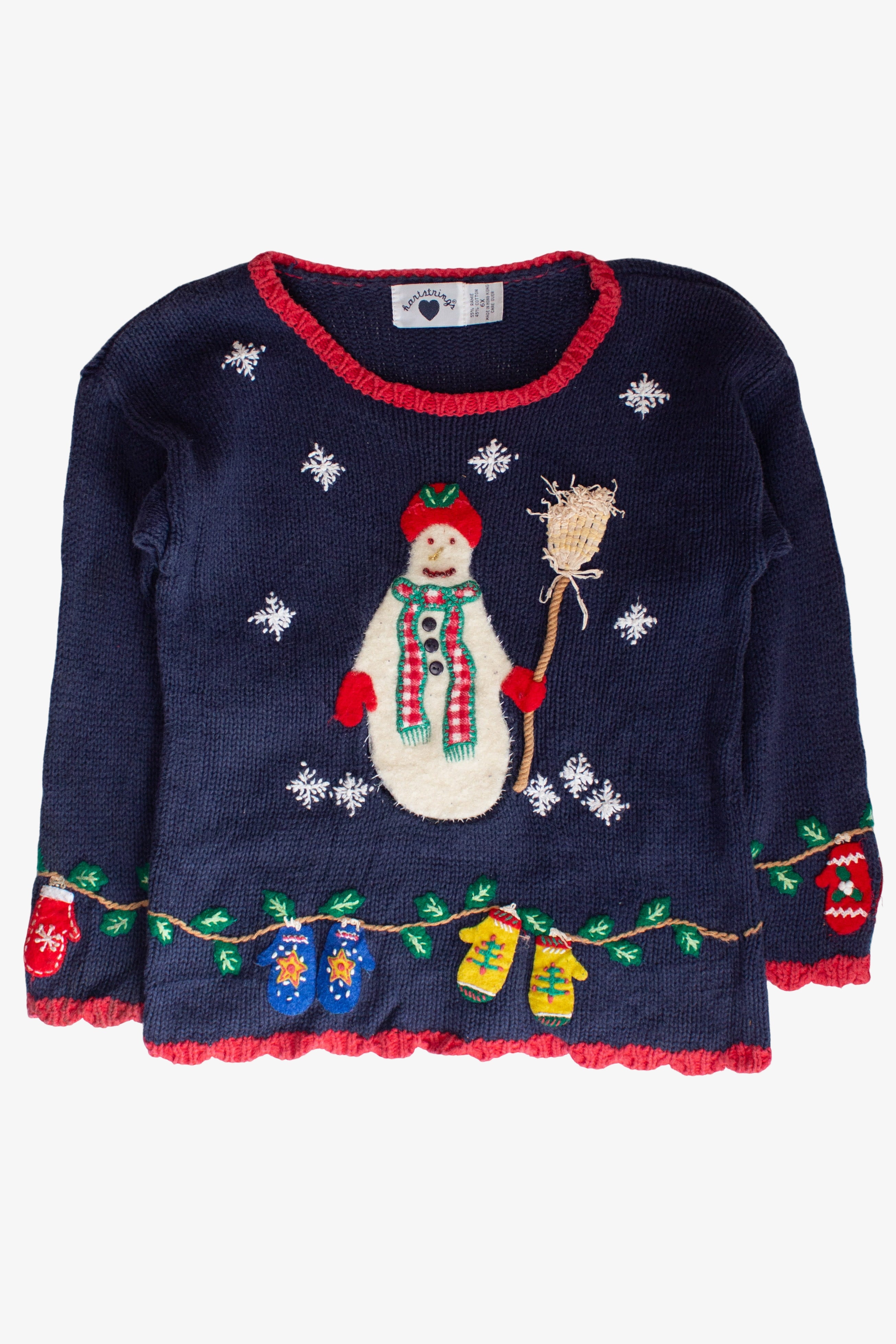 Kids Blue Ugly Christmas Pullover 63818