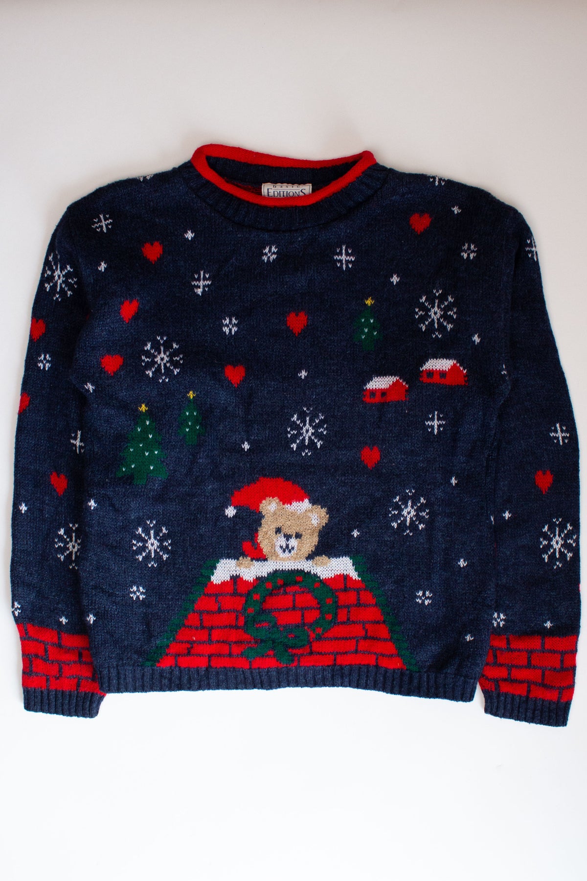Kids Blue Ugly Christmas Pullover 63820