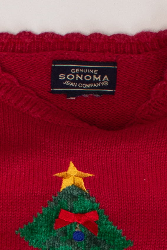 Kids Red Ugly Christmas Pullover 63840