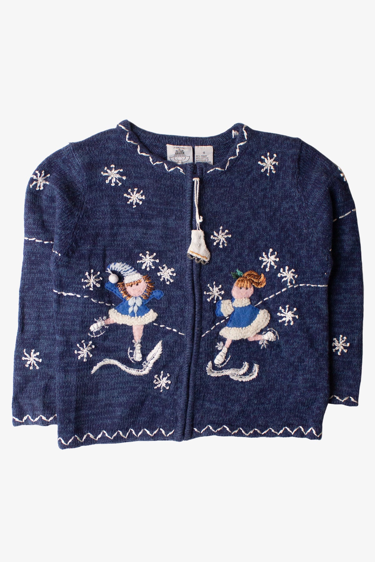 Kids Blue Ugly Christmas Cardigan 63854