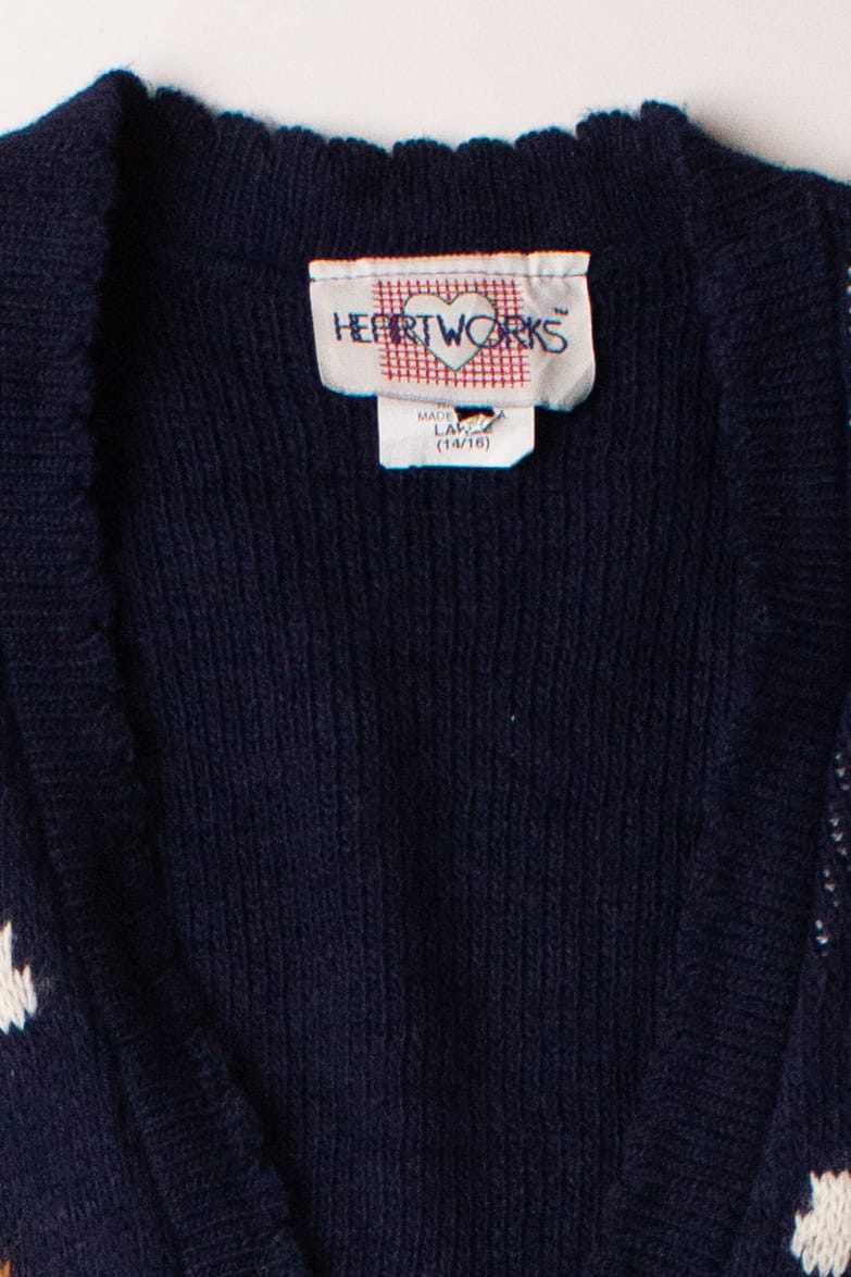 Kids Blue Ugly Christmas Vest 63860