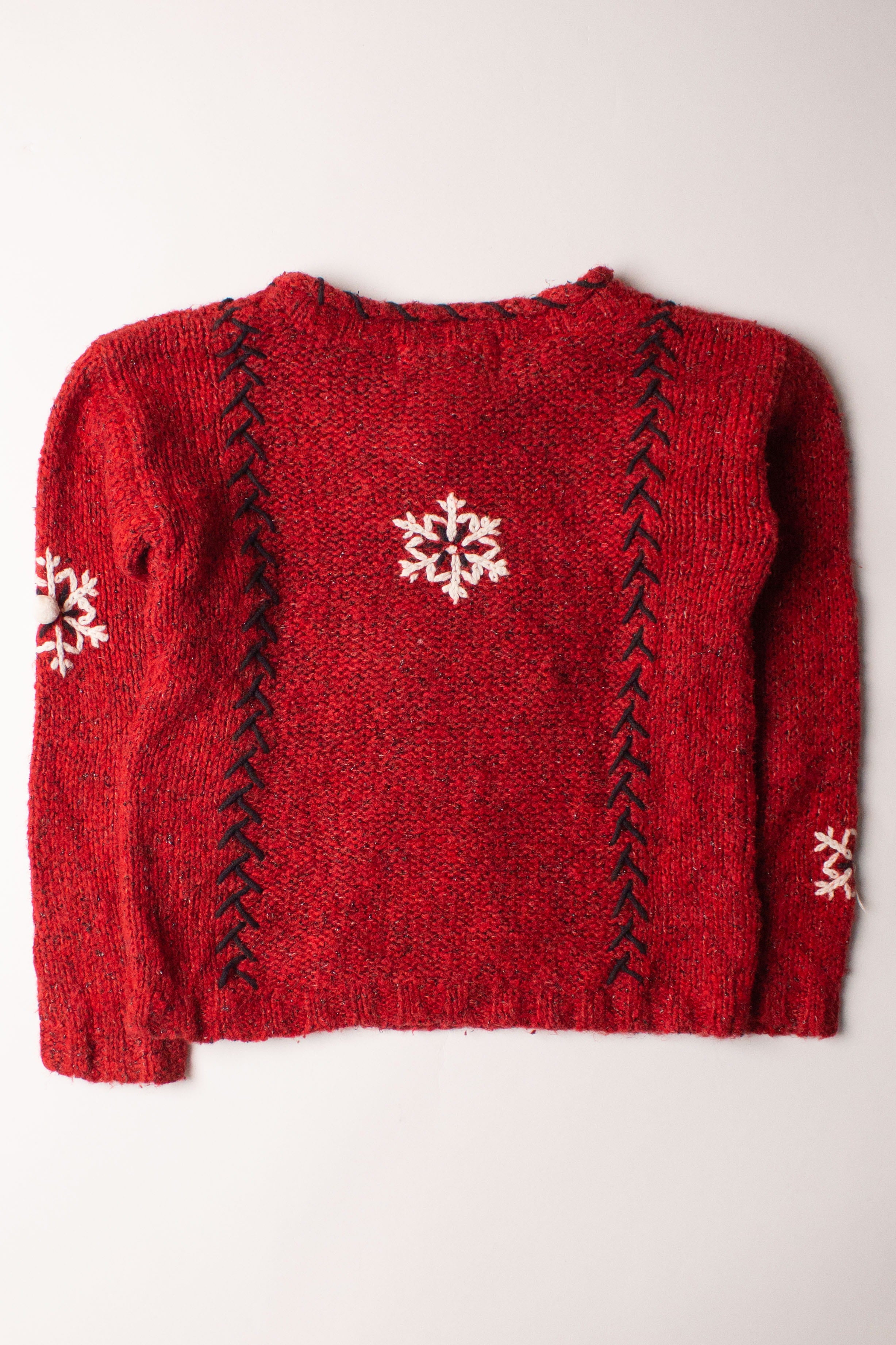 Kids Red Ugly Christmas Pullover 63862
