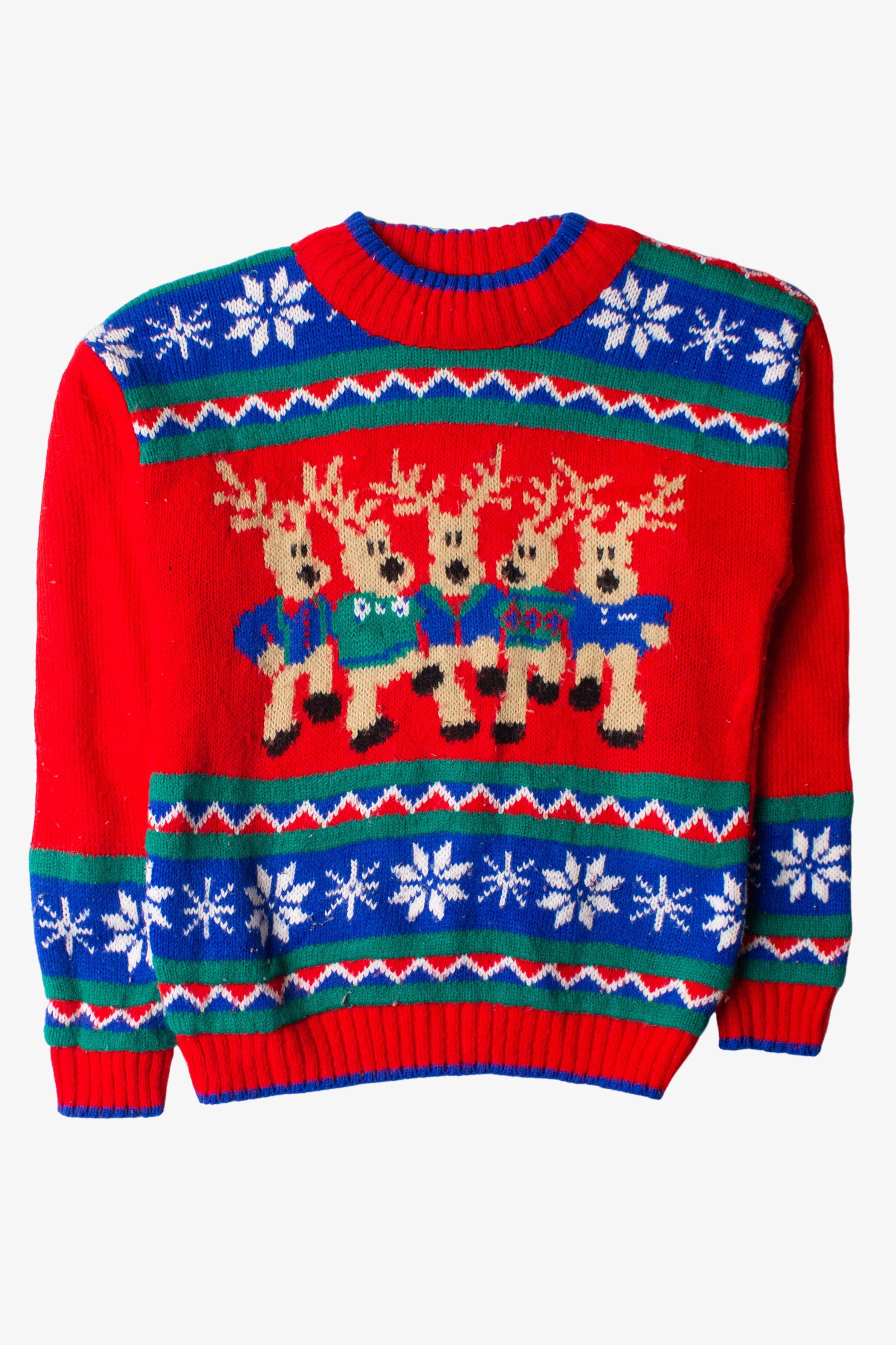 Kids Red Ugly Christmas Pullover 63863