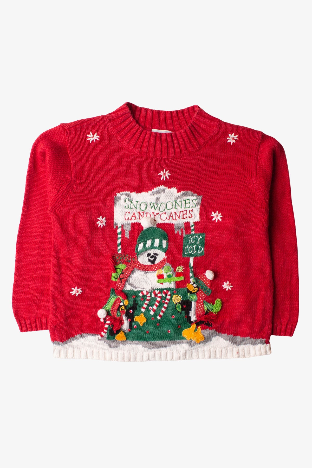 Kids Red Ugly Christmas Pullover 63866