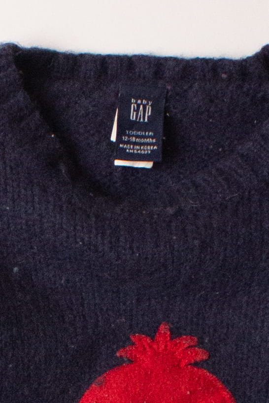 Kids Blue Ugly Christmas Pullover 63867